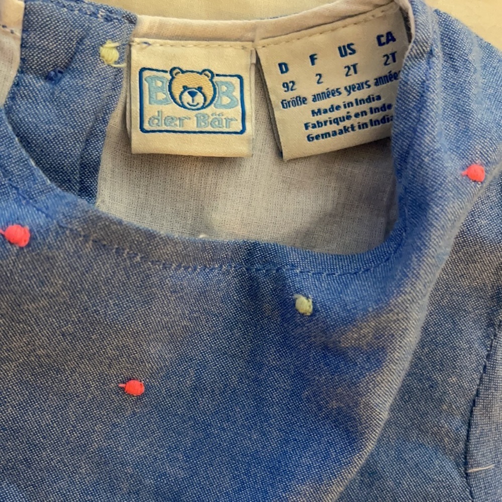 Bob Der Bar Dress 2T *NWOT*​ - Picture 2 of 3